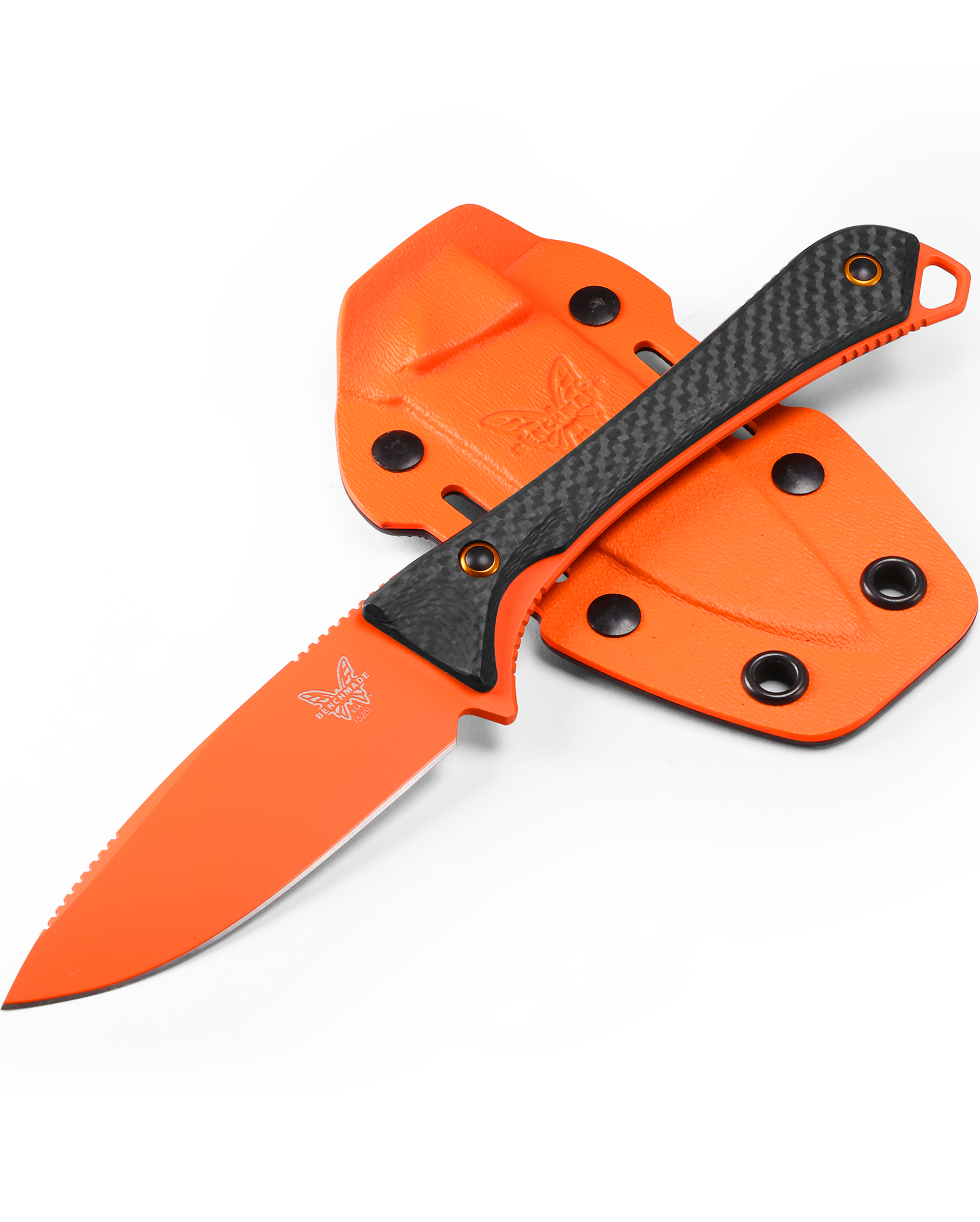 Benchmade Altitude - Fixed Blade - HUNT Series - Orange Coated - 15201OR