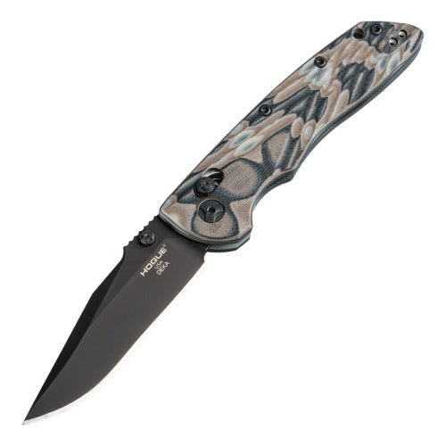 Hogue Knives Deka - ABLE Lock Folder - Black Finish Clip Point Blade - G-Mascus Dark Earth G10 Frame - 24277