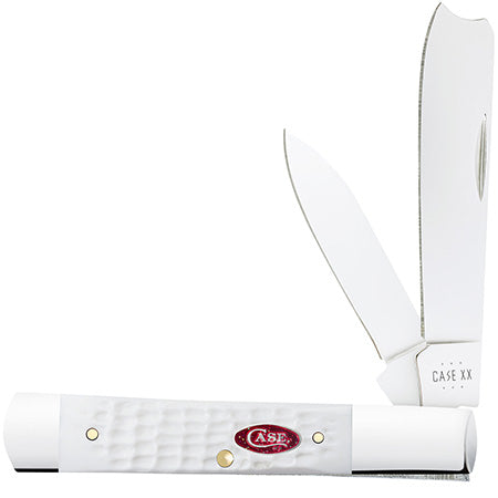 Case Razor Folding Knife - SparXX White Synthetic - 60179
