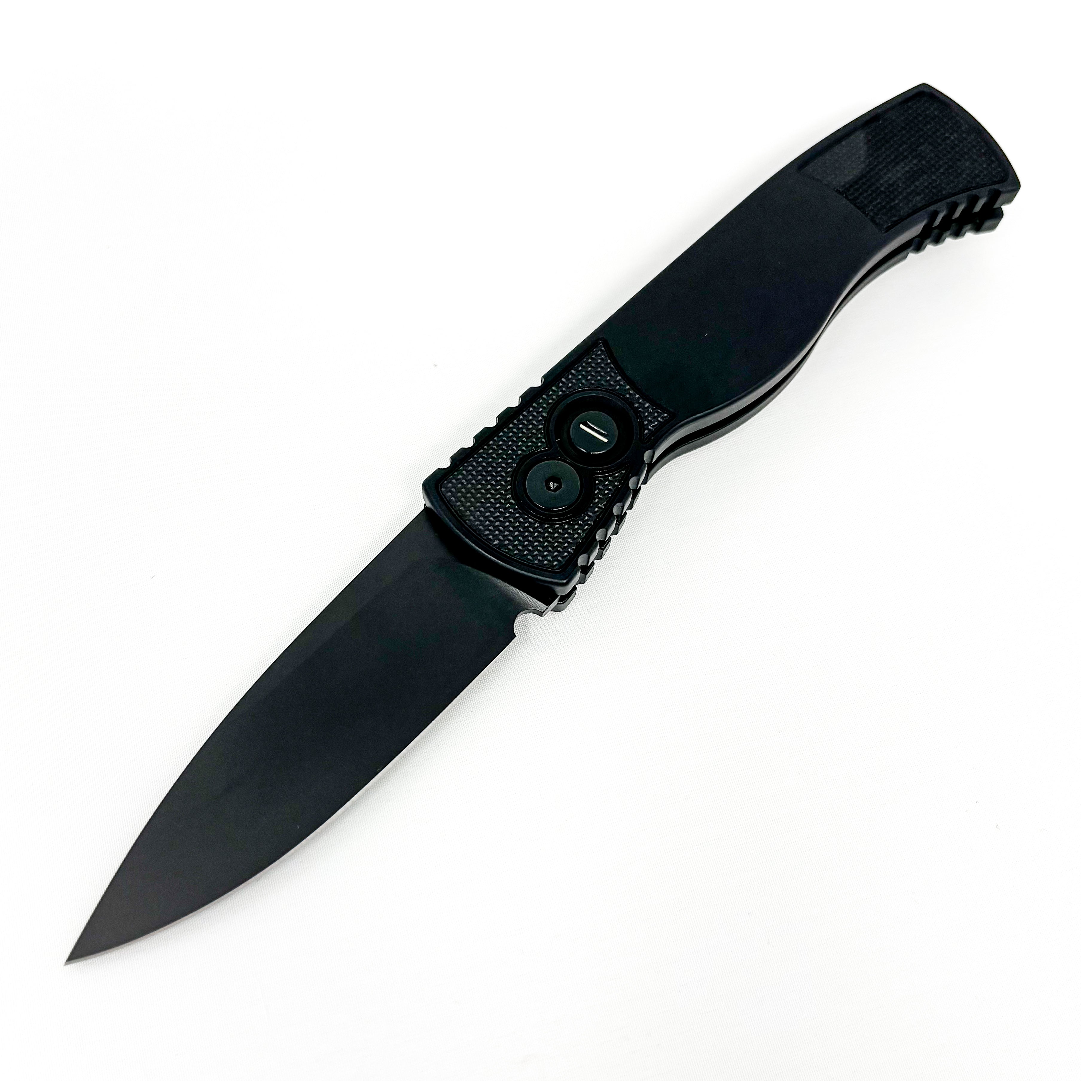 Pro-Tech Knives Tactical Response 2 - Operator Edition - Black Handle & Blade - T203-Operator