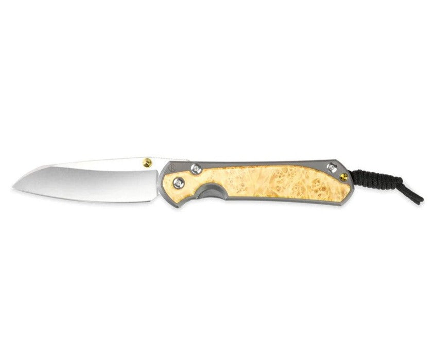 Chris Reeve Knives Large Sebenza 31 - Box Elder Inlay - Insingo - L31-1126