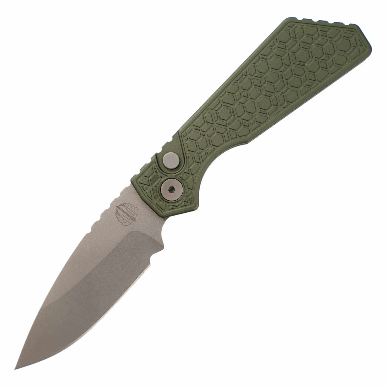 Pro-Tech Knives Strider PT+ Automatic - Gridlock Green Handle