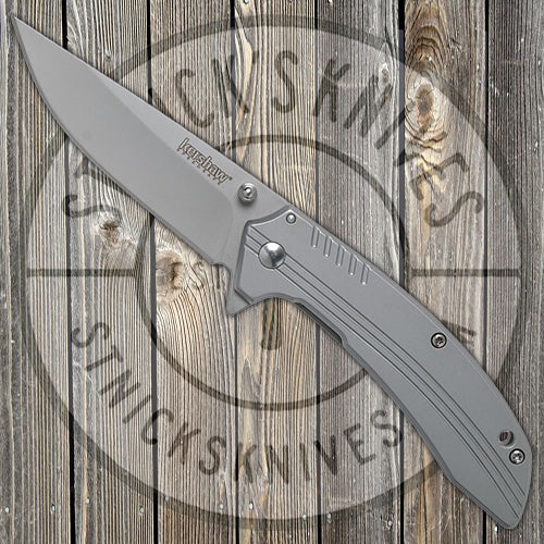 Kershaw Knives Shroud- Assisted Opening - Stainless Handle - 1349