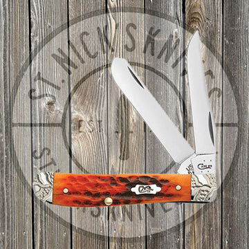 Case - Autumn Bone - Worked Bolster - Mini Trapper - 53229