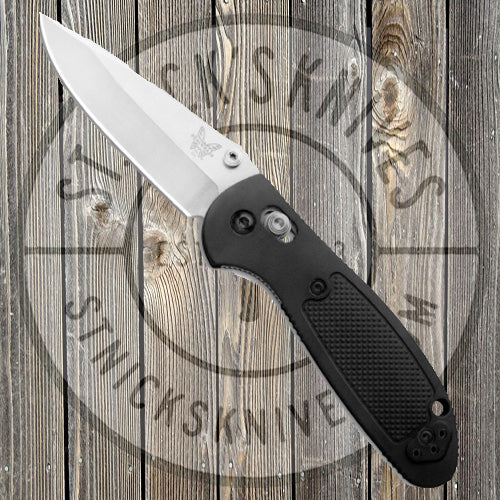 Benchmade - Mini Griptilian - AXIS Lock - Satin Blade - Plain Edge - 556-S30V
