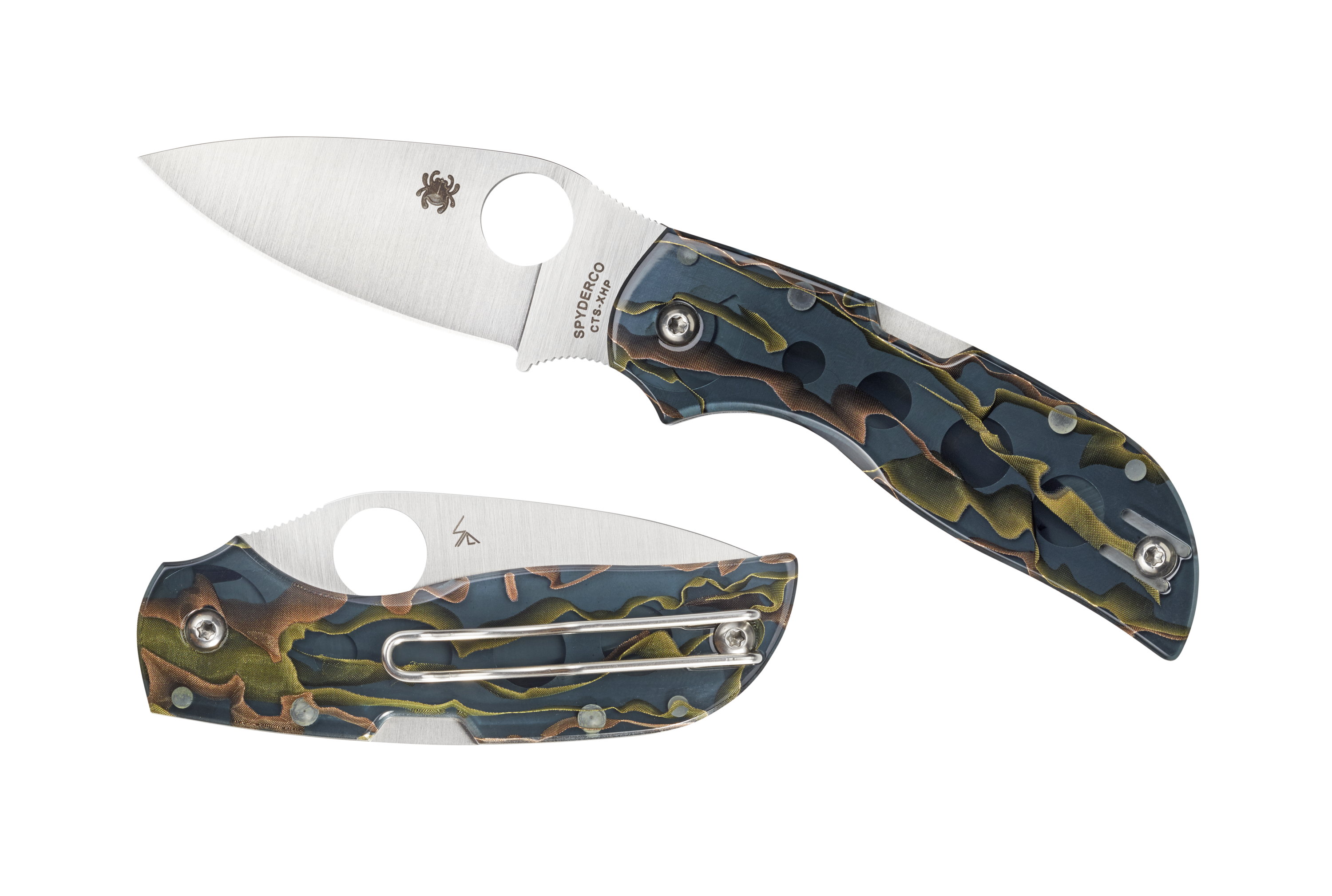 Christophe Coppens 蝶柄ハット MGREP Manbug ZDP-189 - Arizona Custom Knives