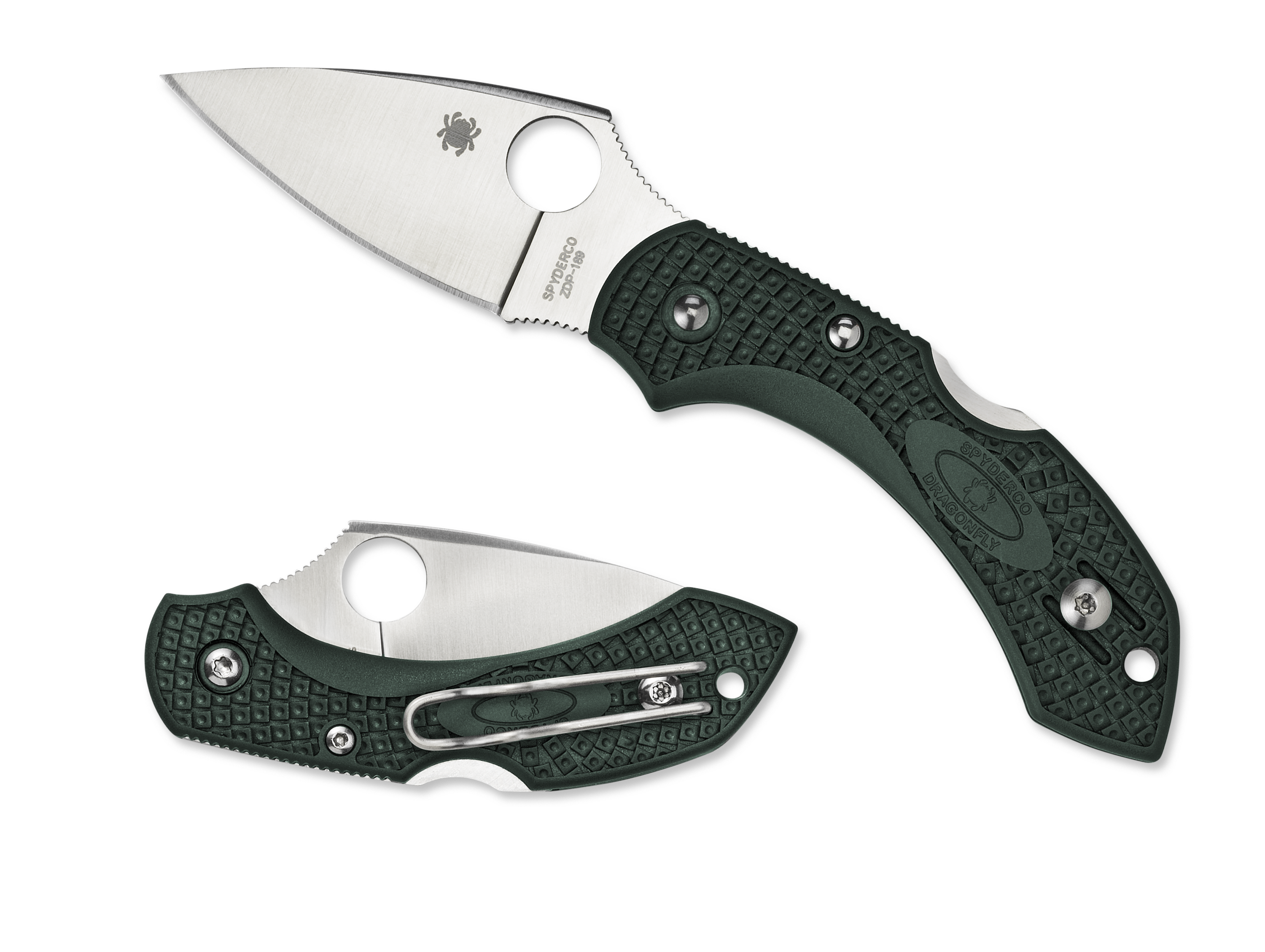 Spyderco Dragonfly 2 - British Racing Green FRN - ZDP-189