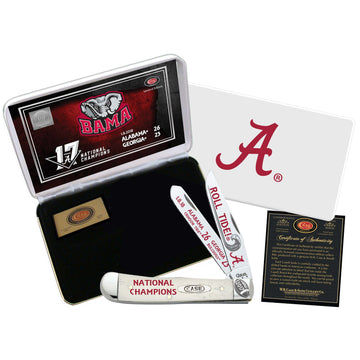 Case - 2017 Championship - Trapper - White Smooth Bone - AL17-CATWSB