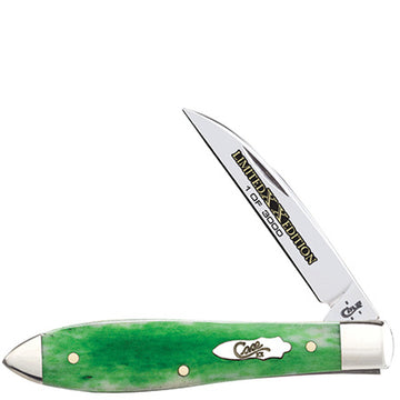 Case -  Limited Edition  XXXIV -  Bright Green Bone - Teardrop - 11765