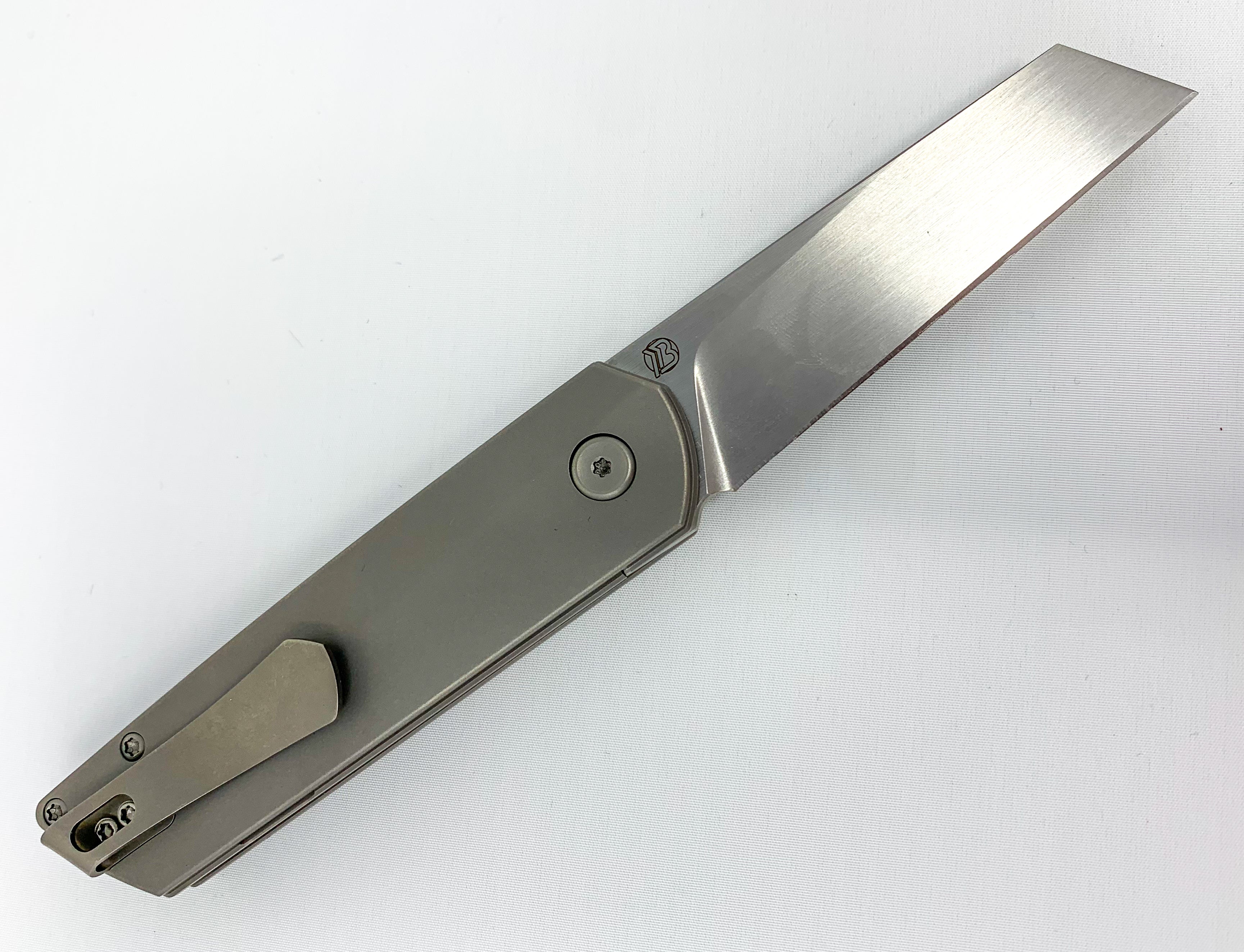 Brian Brown Knives Finch - M390 Steel - Titanium Handle - CLOSEOUT