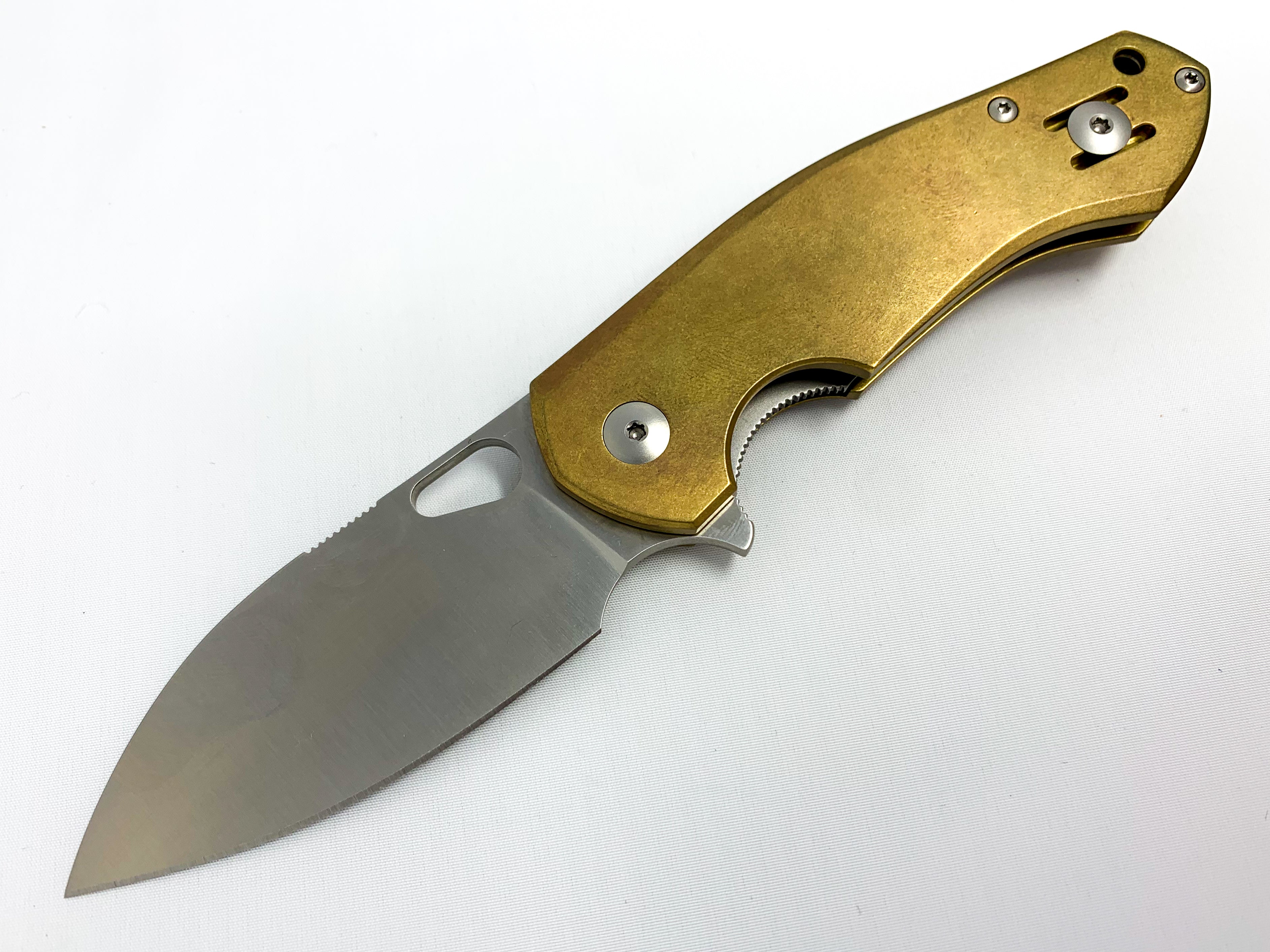 GiantMouse ACE Biblio - Brass Handle - M390 - CLOSEOUT | St