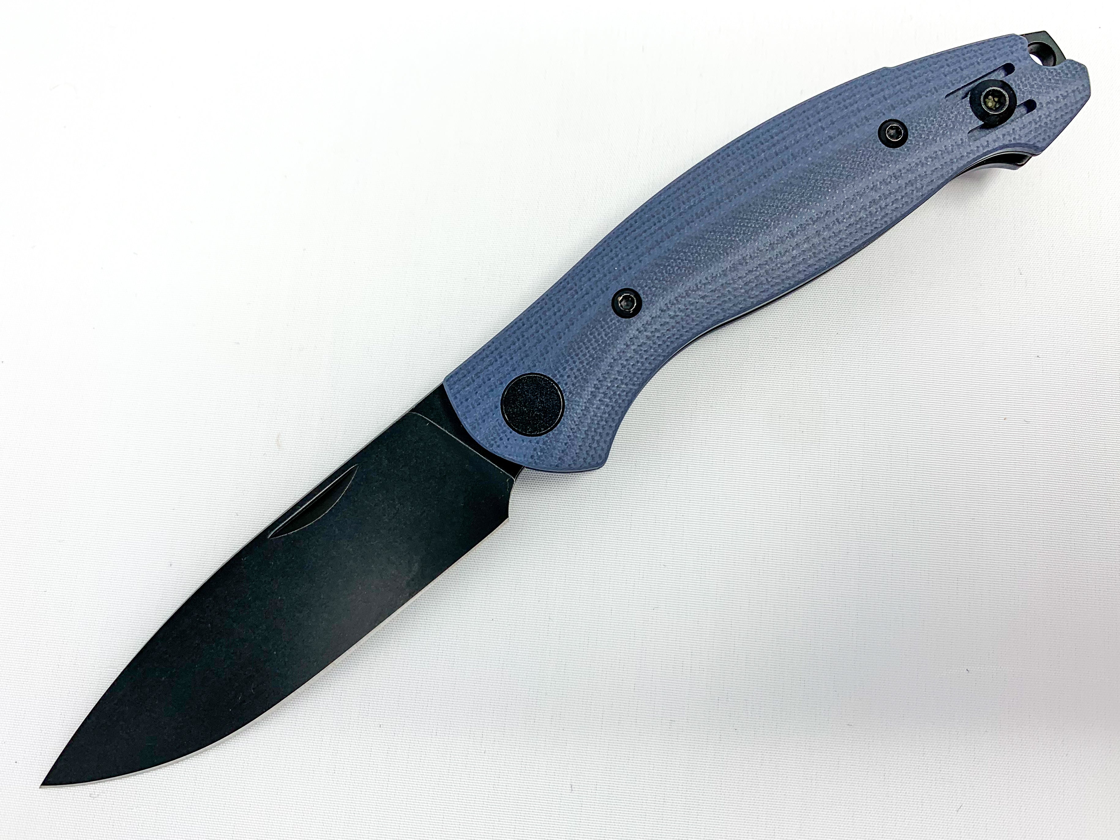 GiantMouse ACE Farley - Slip Joint - Blue G10 - PVD Blade | St