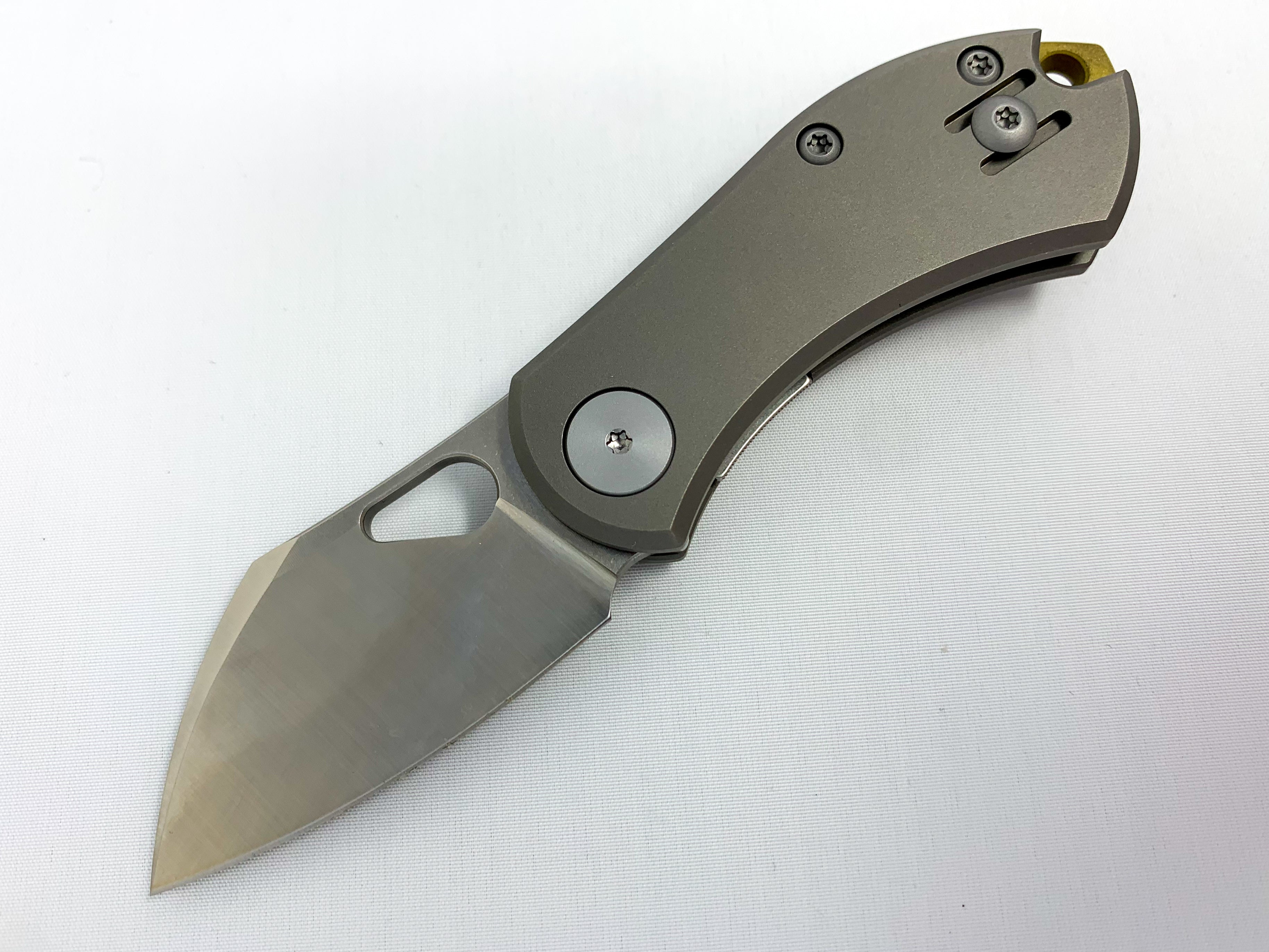 GiantMouse ACE Nibbler - Titanium Handle - CPM-20CV | St. Nick's