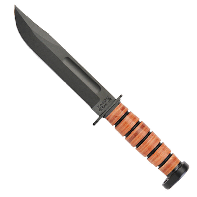 KA-BAR - Dogs Head - Utility - Fixed Blade - Black Blade - 1317