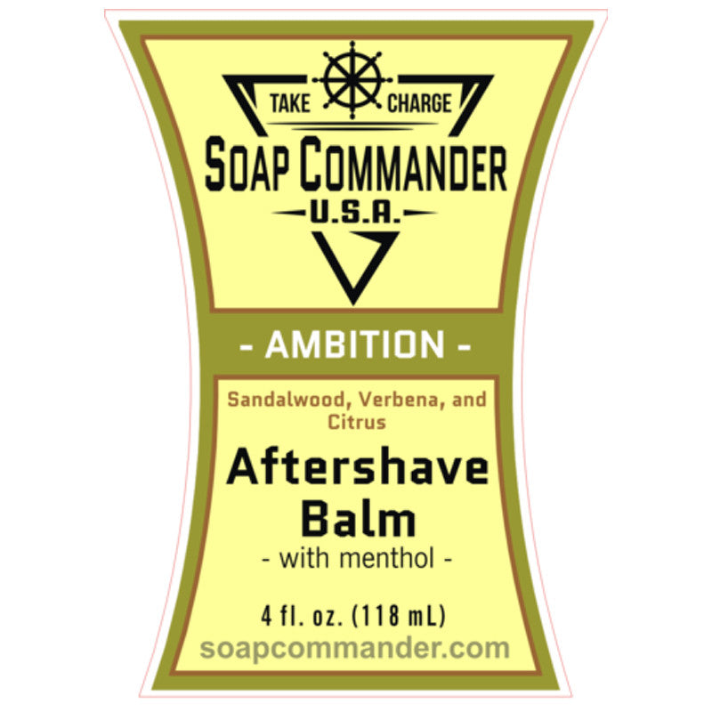 Soap Commander - Ambition - Limited Edition - Aftershave Balm - SC-B-013