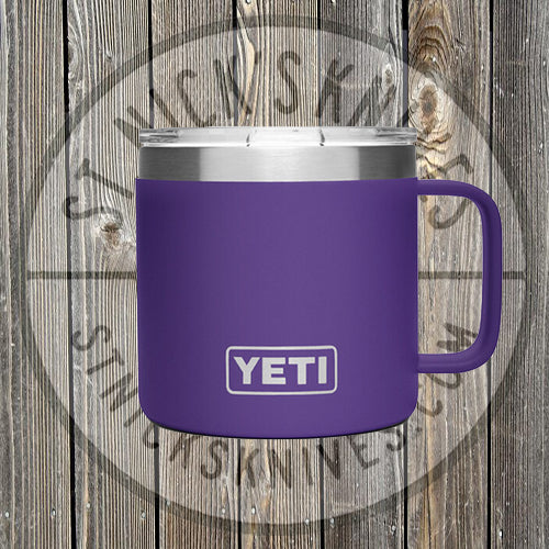 Yeti Rambler 10 oz Stackable Mug - Peak Purple