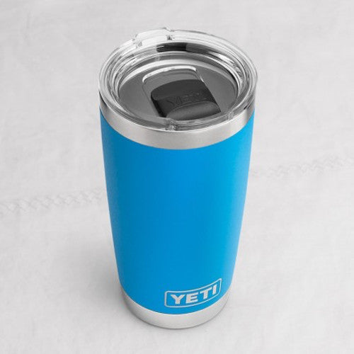 Yeti Rambler 20 oz Tumbler, Stainless Steel, Vacuum Insulated with Magslider Lid, Navy
