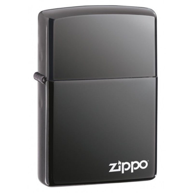 Zippo - Black Ice Lighter w/ Zippo Logo - 150ZL