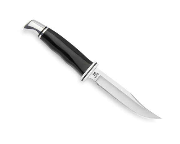 Buck 102 Woodsman Knife - Black Phenolic Handle - 420HC - 2628