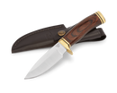 Buck 192 Vanguard - Wood DymaLux Handle - 420HC - 2584-2