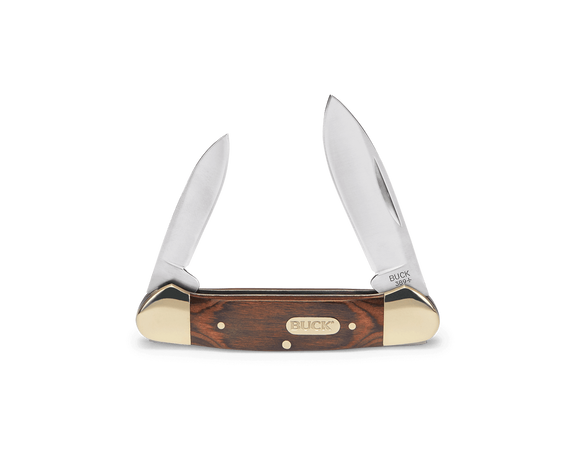Buck 389 Canoe - Woodgrain Handle - 420HC Blade - 3139