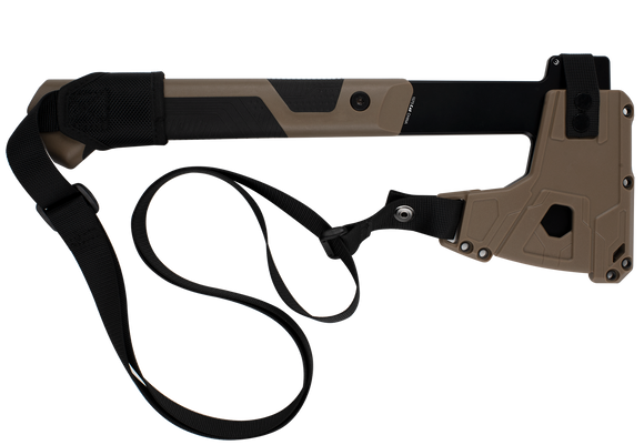 Deschutes Camp Axe - Tan GFN and Rubber Handles - GFN Sheath - 3Cr13 Steel - 1075X - SNK/WTO - Home Office
