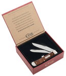 Case Trapper Gift Set - Brown Curly Maple - Tru-Sharp - 10849-2