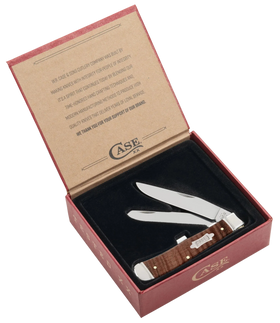 Case Trapper Gift Set - Brown Curly Maple - Tru-Sharp - 10849 - SNK/WTO - Home Office