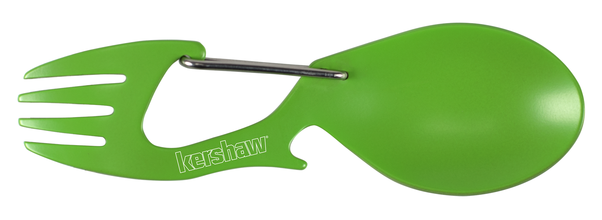 Kershaw Ration - Stainless Steel Spork Multi-Tool - Green - 1140GRN
