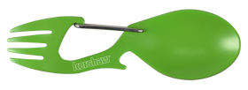 Kershaw Ration - Stainless Steel Spork Multi-Tool - Green - 1140GRN