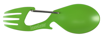 Kershaw Ration - Stainless Steel Spork Multi-Tool - Green - 1140GRN