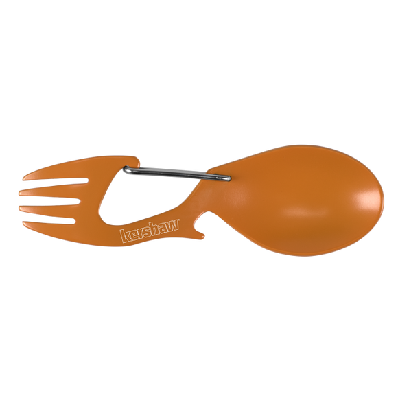 Kershaw Ration - Stainless Steel Spork Multi-Tool - Orange - 1140OR