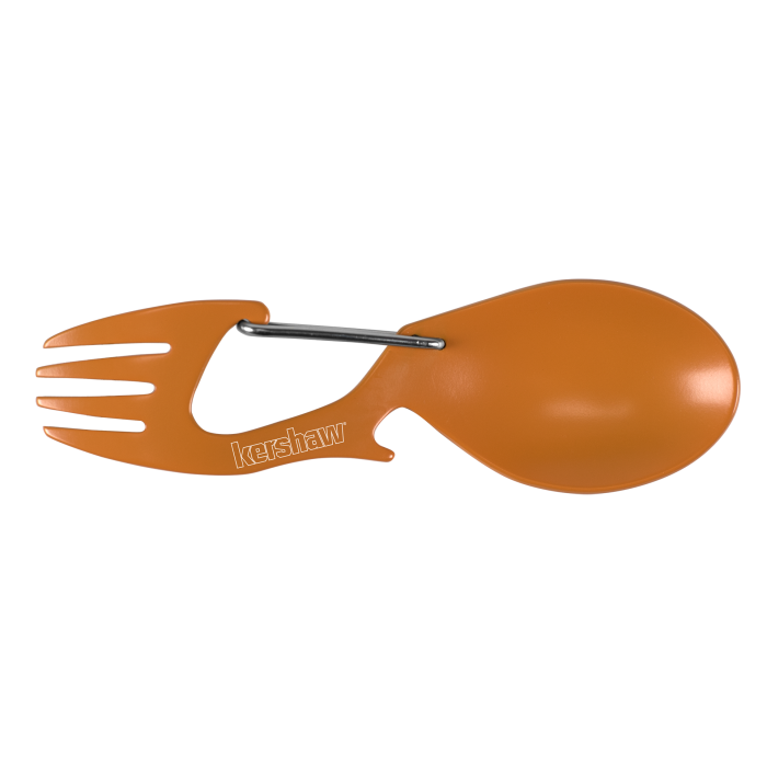 Kershaw Ration - Stainless Steel Spork Multi-Tool - Orange - 1140OR