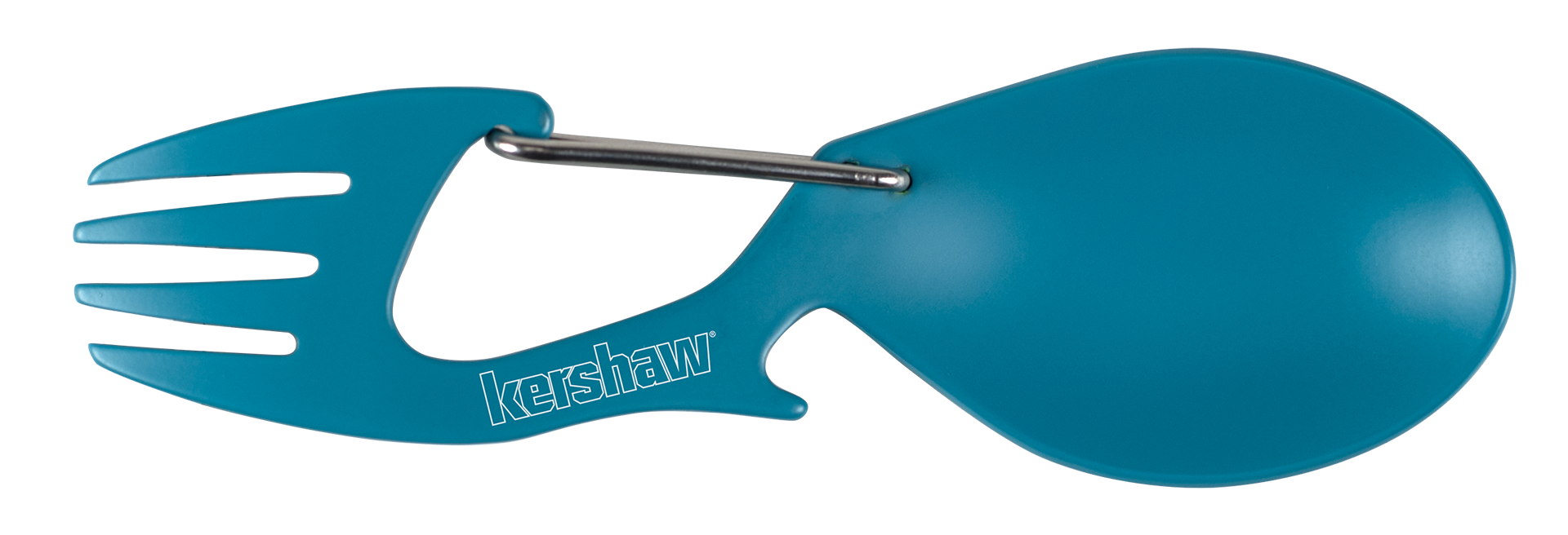 Kershaw Ration - Stainless Steel Spork Multi-Tool - Teal - 1140TEAL