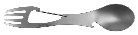 Ration XL Spork/Carabiner Tool - Bead Blasted - 3Cr13 Steel - 1145X