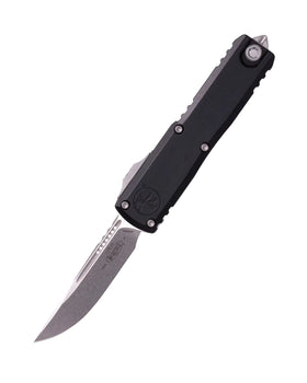 Microtech UTX-85 Gen IV S/E - Black Handle -M390MK Stonewash Blade - 12314-10 - SNK/WTO - Home Office