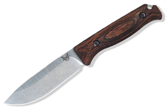 Benchmade - Saddle Mountain - Skinner - Wood - Fixed - 15002 - SNK/WTO - Home Office