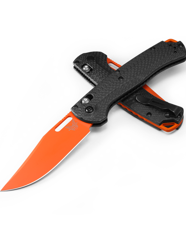 Benchmade Taggedout - HUNT Series - CPM-MagnaCut - Carbon Fiber - 15535OR-01