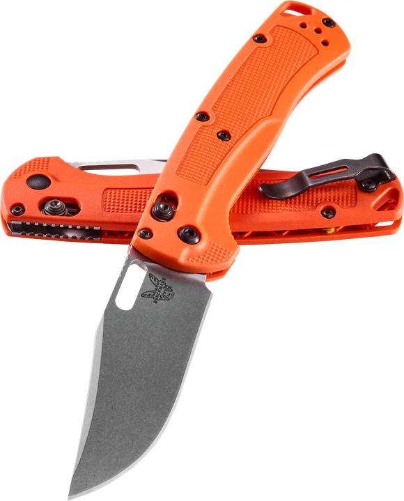 Benchmade Taggedout - AXIS Lock - HUNT Series - CPM-154 - Grivory Handle - 15535 - SNK/WTO - Home Office