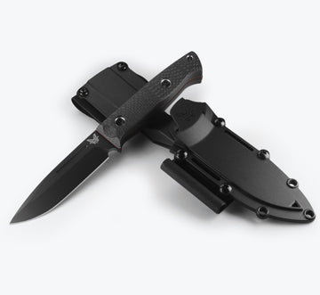 Benchmade Bushcrafter - CPM-Cruwear Blade - Carbon Fiber Handle - 163BK