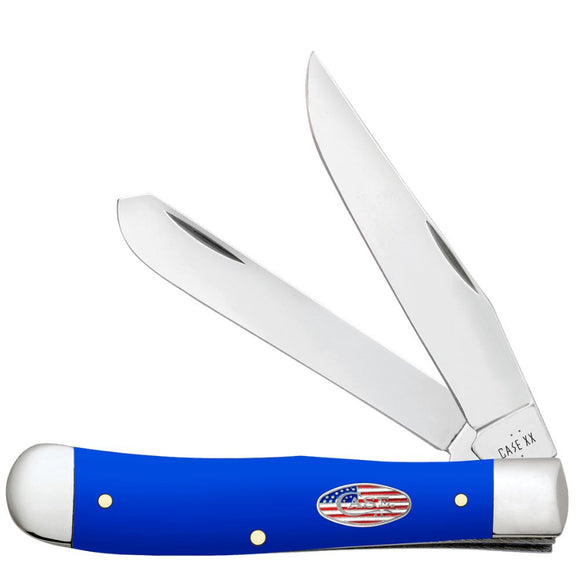 Case XX Trapper - Royal Blue Synthetic - Tru-Sharp Steel - 16400