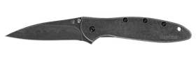 Kershaw Leek - Assisted Opening - Stainless Handle - Composite Blade - Blackwash Finish - 1660CBBW - CLOSEOUT