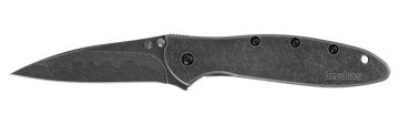 Kershaw Leek - Assisted Opening - Stainless Handle - Composite Blade - Blackwash Finish - 1660CBBW - CLOSEOUT