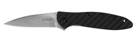 Kershaw Leek - Assisted Opening - Carbon Fiber - 1660CF