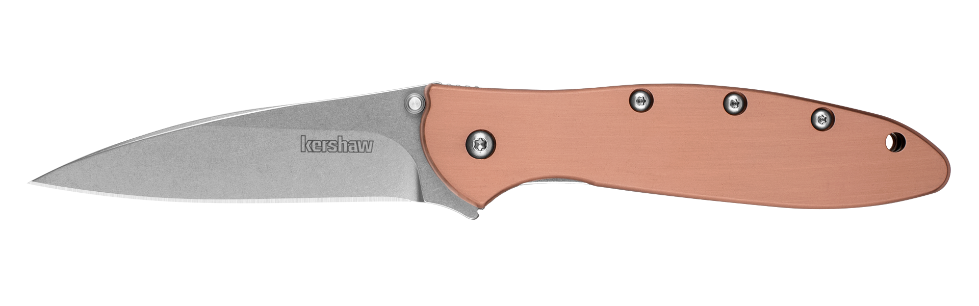 Kershaw Knives Leek - Assisted Opening - Copper Handle - CPM-154 Blade - 1660CU