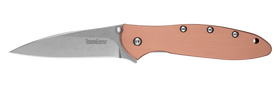 Kershaw Knives Leek - Assisted Opening - Copper Handle - CPM-154 Blade - 1660CU