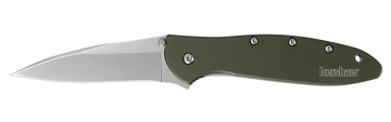 Kershaw Leek - Assisted Opening - Aluminum Handle - OD Green - 1660OL