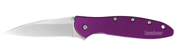 Kershaw Leek - Assisted Opening - Aluminum Handle - Purple - 1660PUR