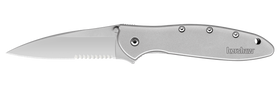 Kershaw Leek - Assisted Opening - Stainless Handle - Stainless Finish - 1660ST - SNK/WTO - Home Office