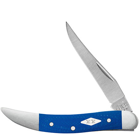 Case Small Texas Toothpick - Smooth Blue G10 - 16755
